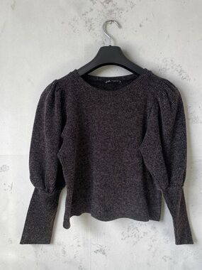 Zara Charcoal Knit Sweater